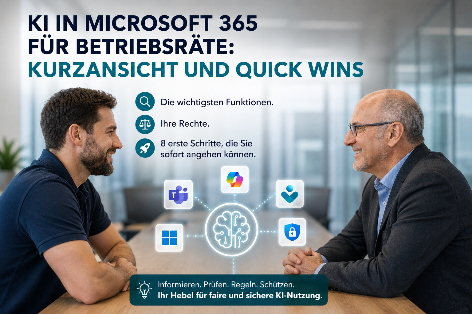 KI in Microsoft 365 für Betriebsräte: Kurzansicht und Quick Wins